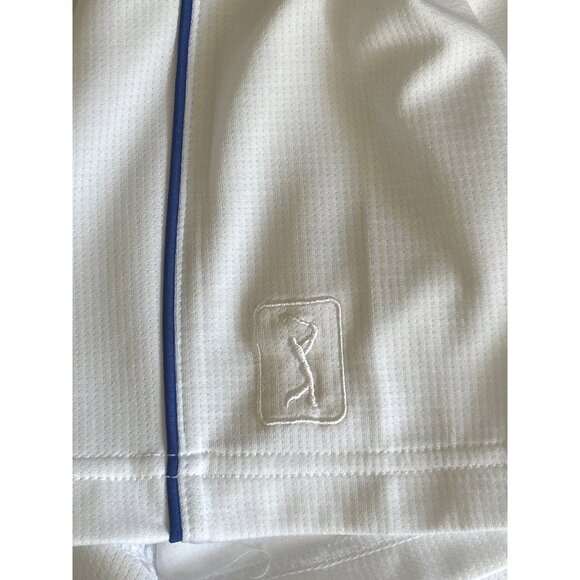 PGA Tour White Polo With Florida Gators Logo, Size Large - Picture 7 of 8
